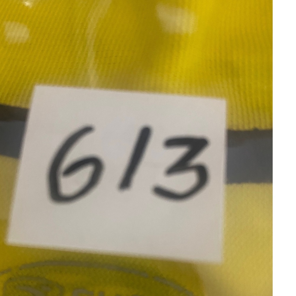 Sugoi Mens XL Cycling Jersey Hi-Vis Yellow Short Sleeve 1/4 Zip 3-Pocket Bike - Picture 9 of 9